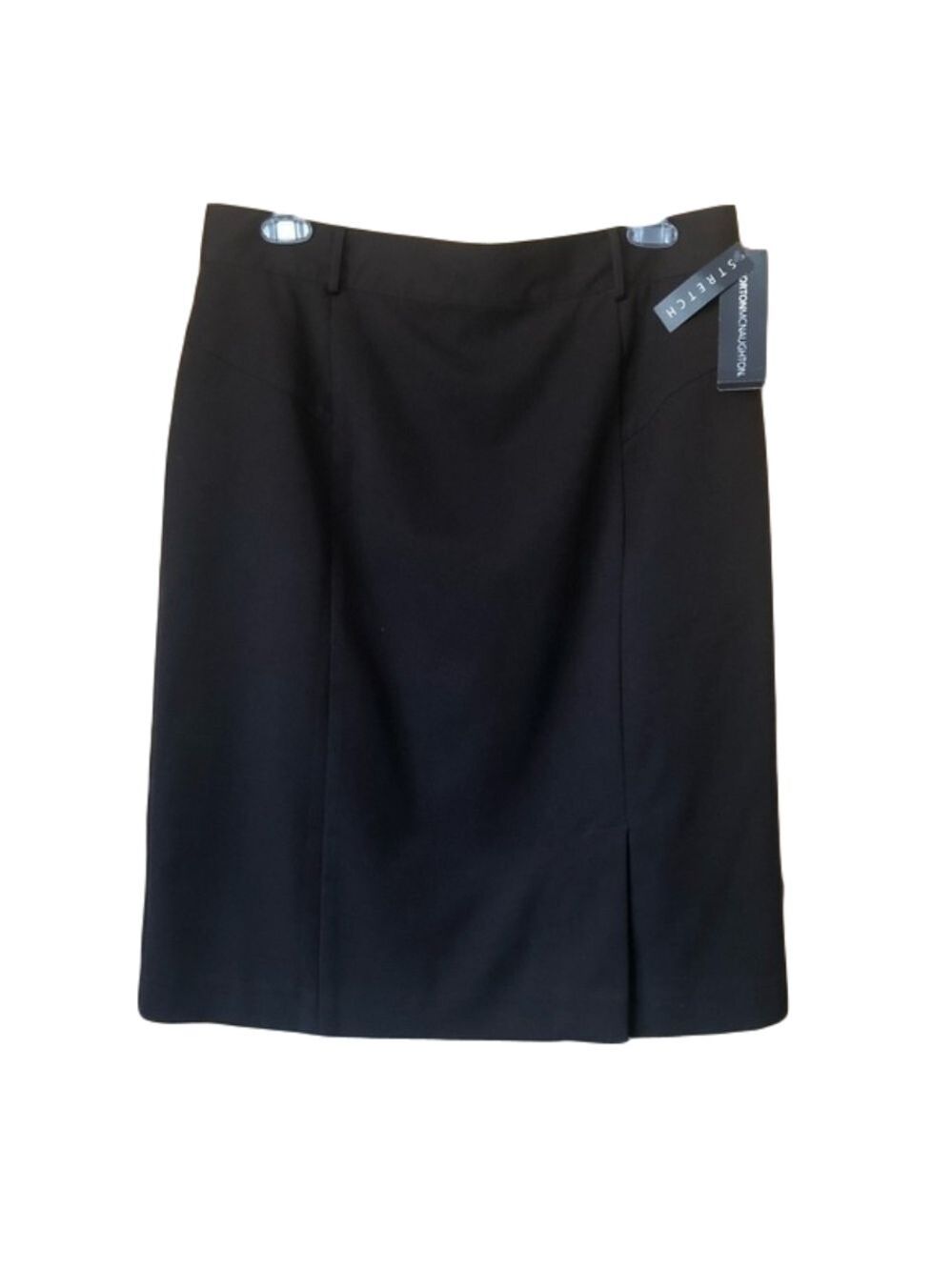 Norton McNaughton Slit Back Stretch Skirt Plus Size 16